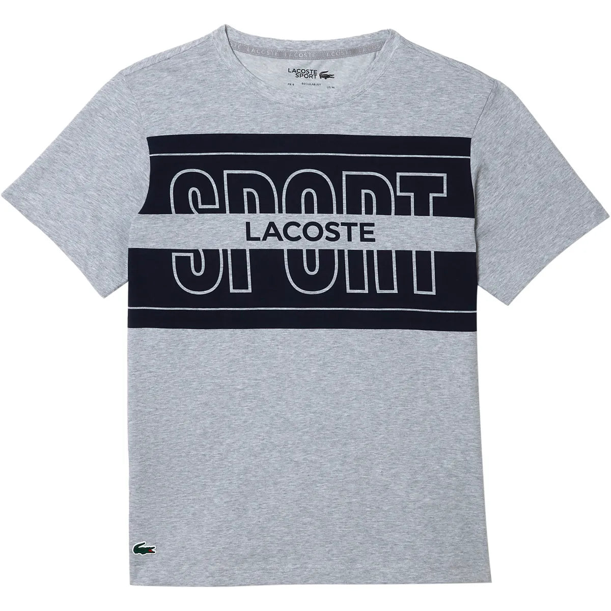 CAMISETA LACOSTE TRAINING CORE PERFORMANCE PRINTED