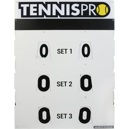 PANTALLA DE PUNTUACIÓN TENNISPRO PARA TENIS Y PÁDEL 60CM*80CM