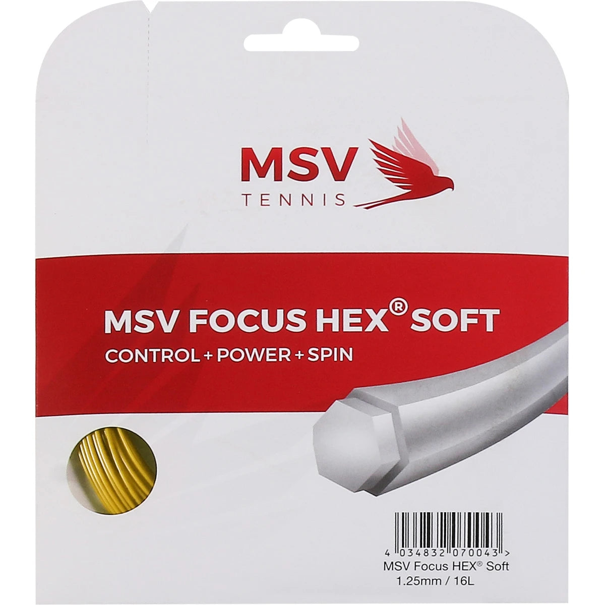 CORDAJE MSV FOCUS-HEX SOFT (12 METROS)