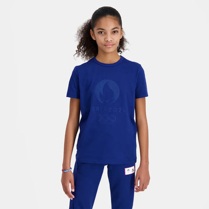CAMISETA LE COQ SPORTIF JUNIOR PARIS 2024 GRÁFICA