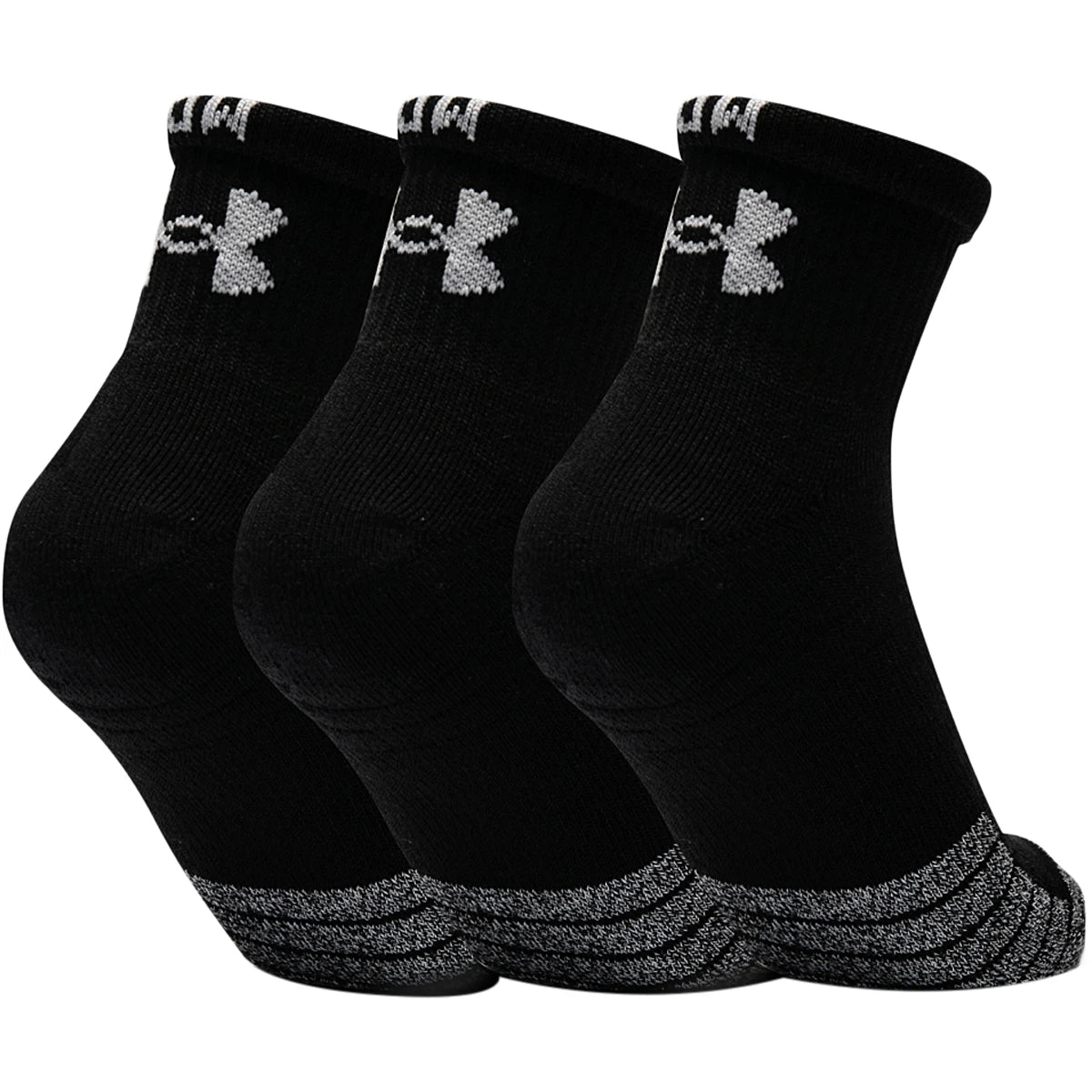 3 PARES DE CALCETINES UNDER ARMOUR HEATGEAR QUARTER (TOBILLO)