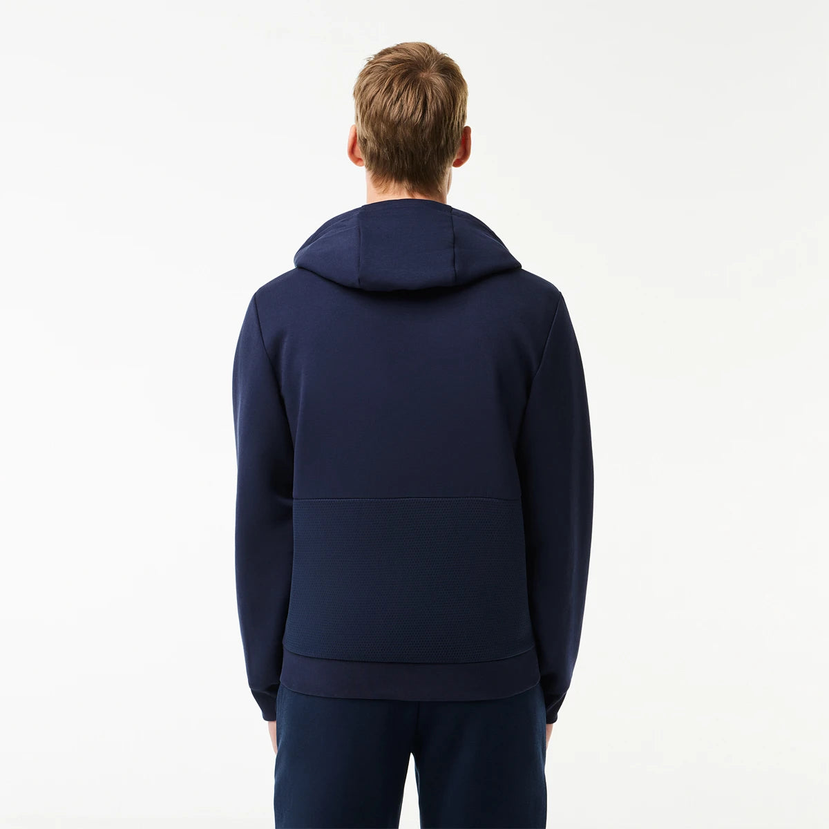 SUDADERA LACOSTE CON CAPUCHA FZ CORE PERRFORMANCE