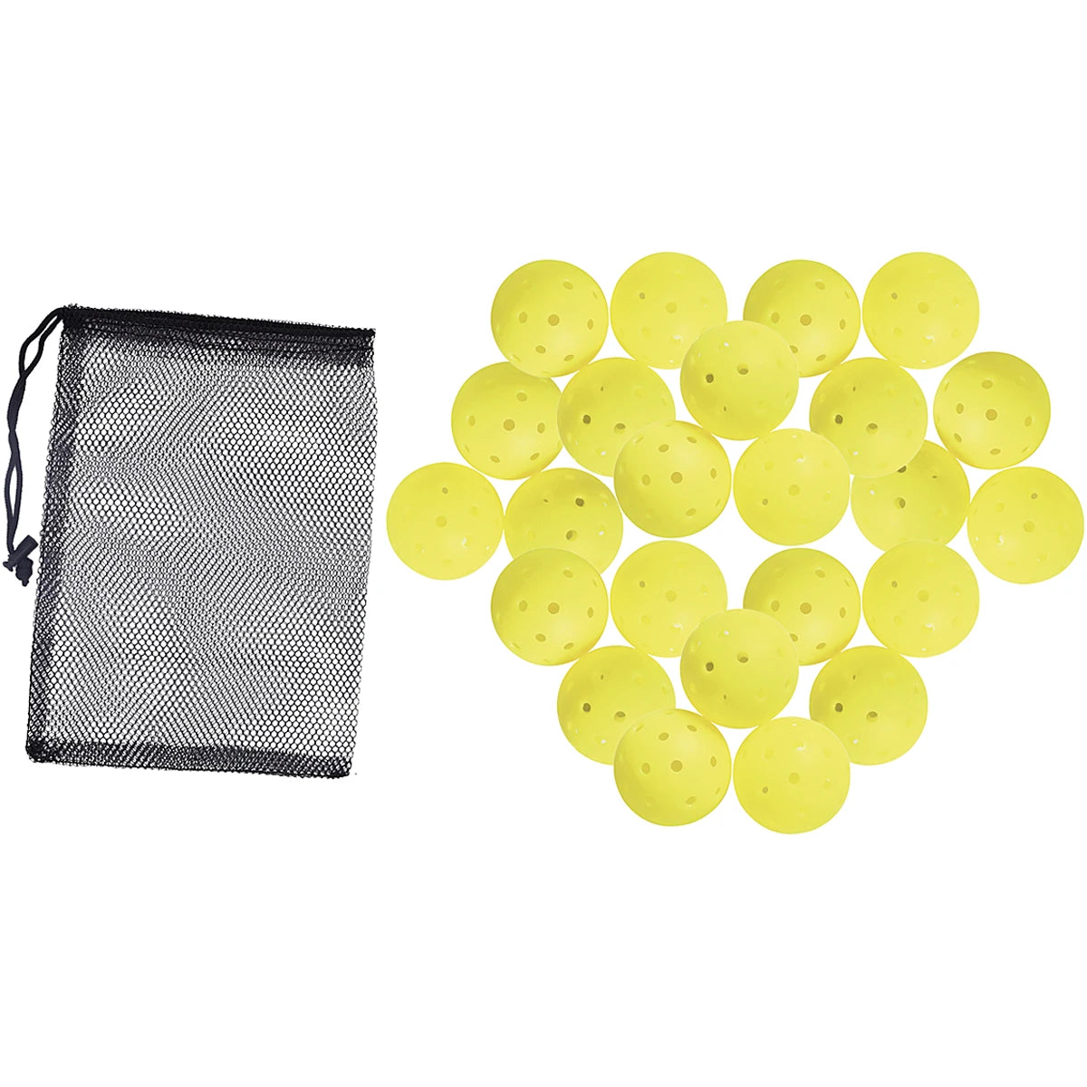 LOTE 24 PELOTAS DE PICKLEBALL OUTDOOR