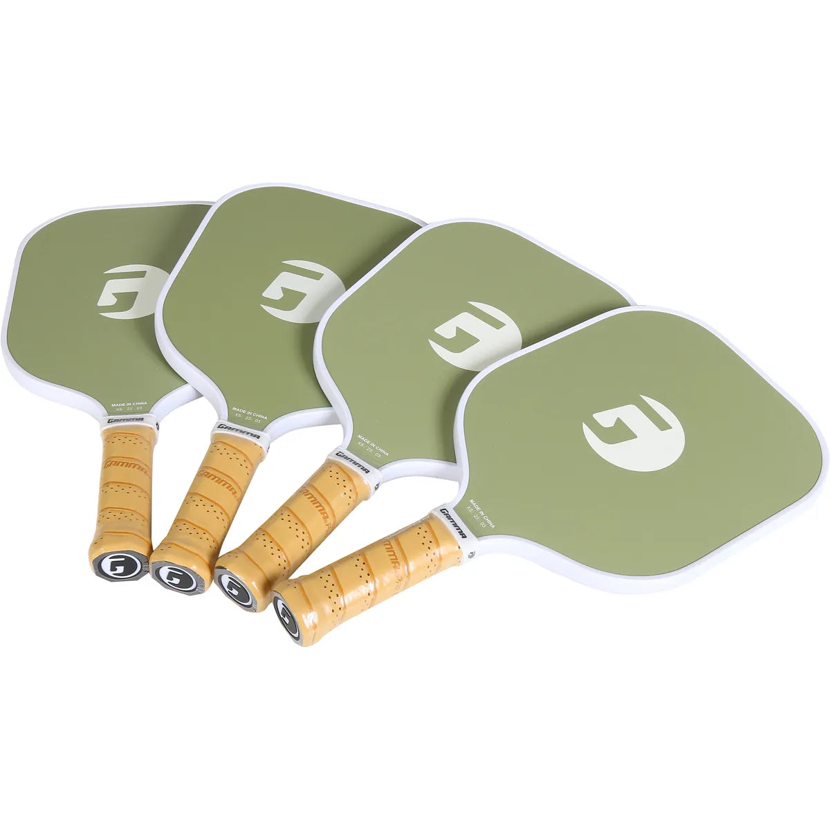 KIT 4 RAQUETAS PICKLEBALL GAMMA SCHOOL, UNIVERSITY AND CLUB