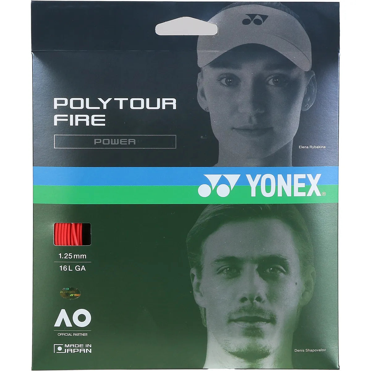 CORDAJE YONEX POLYTOUR FIRE (12 METROS)