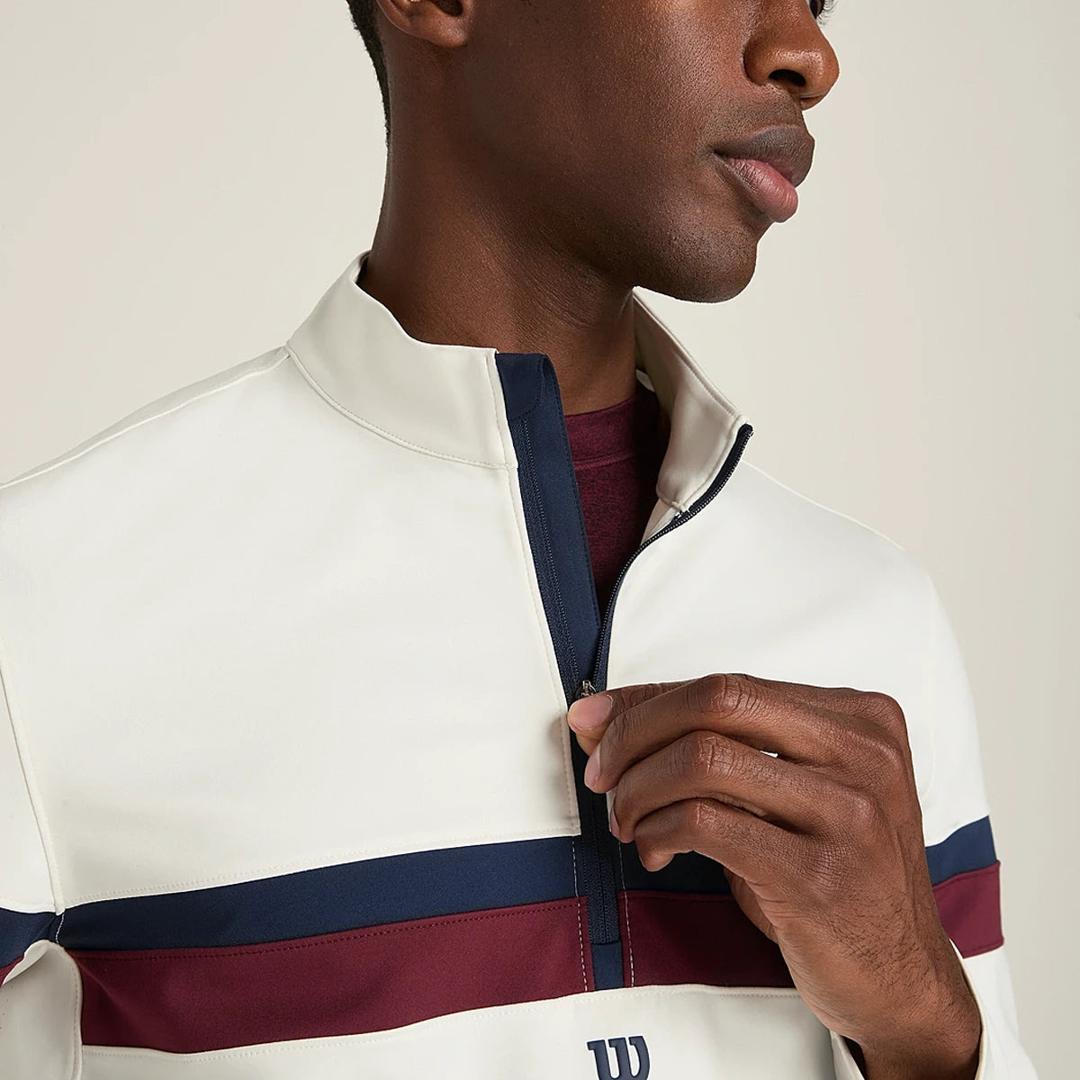 SUDADERA WILSON ELEVATE PERFORMANCE 1/2 CREMALLERA