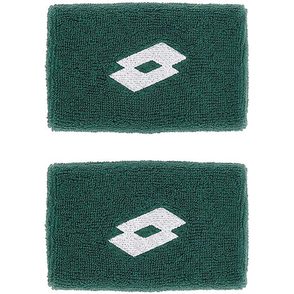 Par de Muñequeras Lotto Tenis Doble Ancho 5"