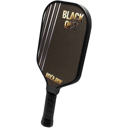 RAQUETA DE PICKLEBALL PRO'S PRO BLACKOUT