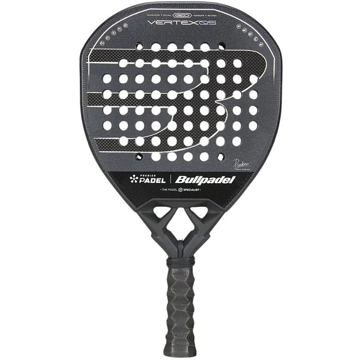 RAQUETA PADEL BULLPADEL VERTEX 05 GEO PREMIER 26