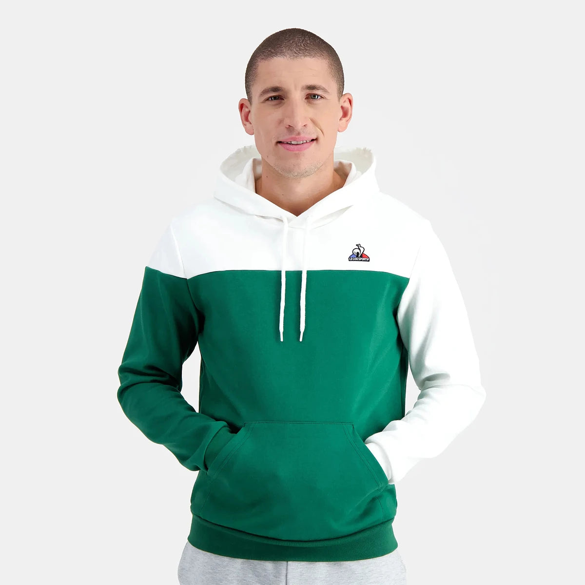 SUDADERA LE COQ SPORTIF CON CAPUCHA MODELO 2