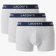 PACK DE 3 BOXERS LACOSTE ALGODÓN