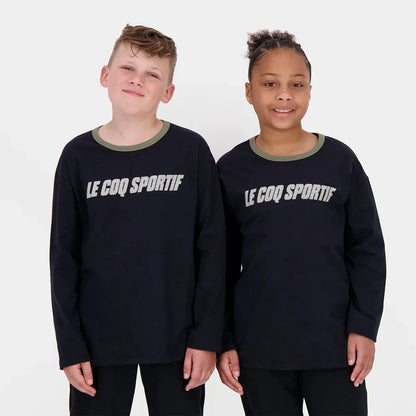 CAMISETA LE COQ SPORTIF JUNIOR MANGA LARGA GRÁFICA