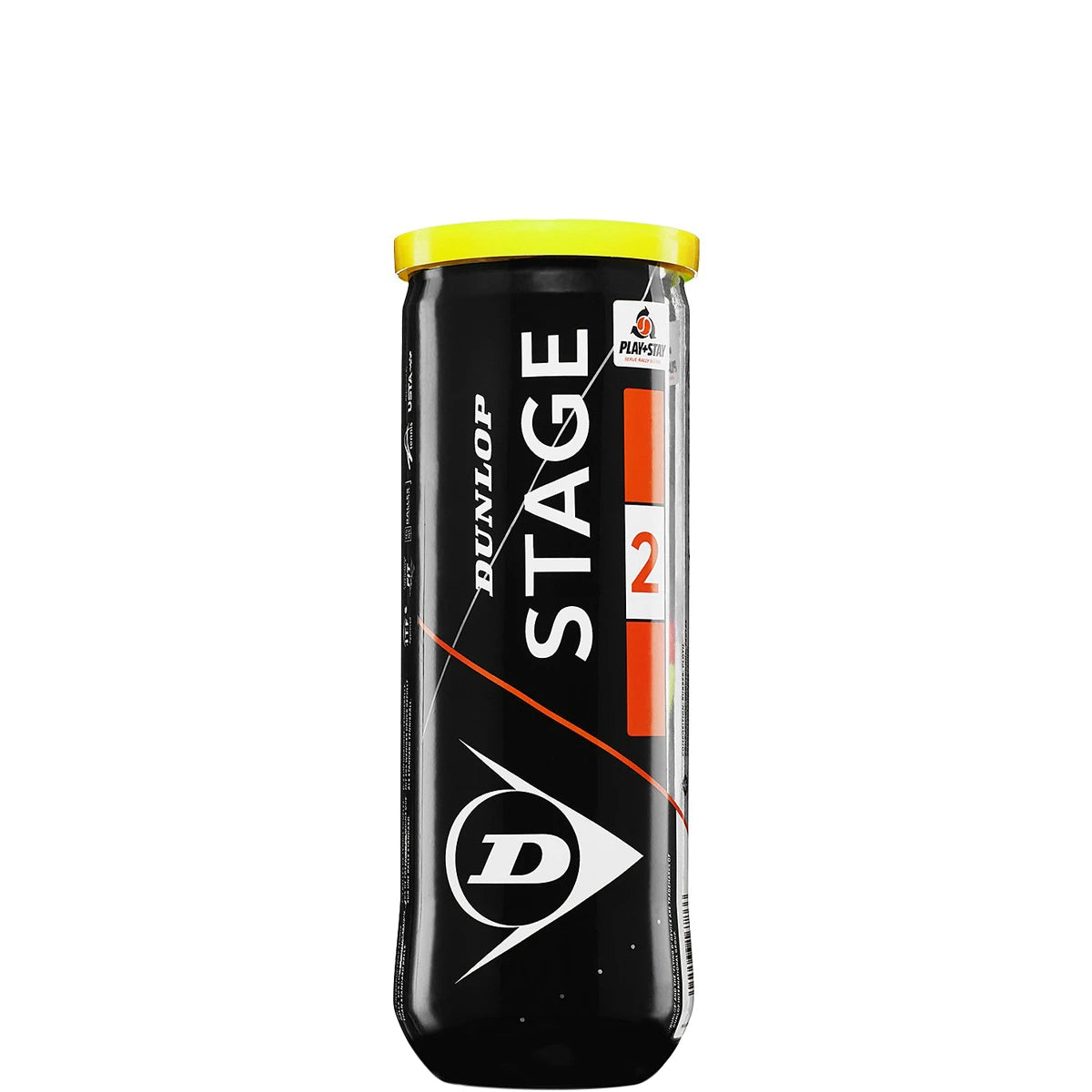 TUBO DE 3 PELOTAS DUNLOP MINI TENIS ETAPA 2