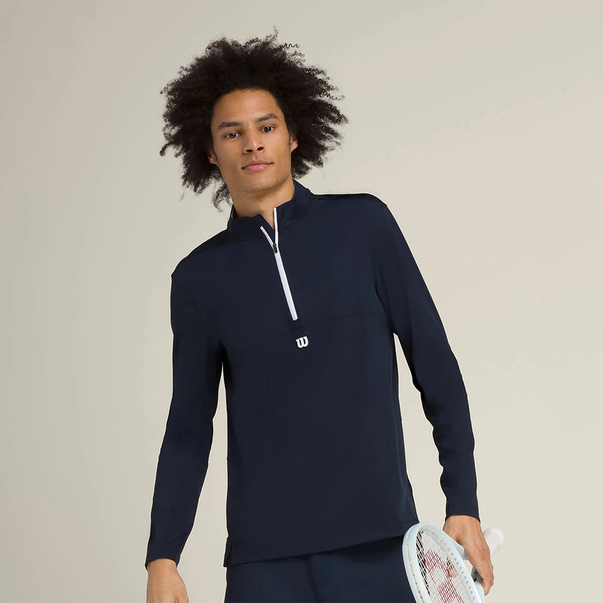 SUDADERA WILSON ELEVATE PERFORMANCE CON CREMALLERA 1/4