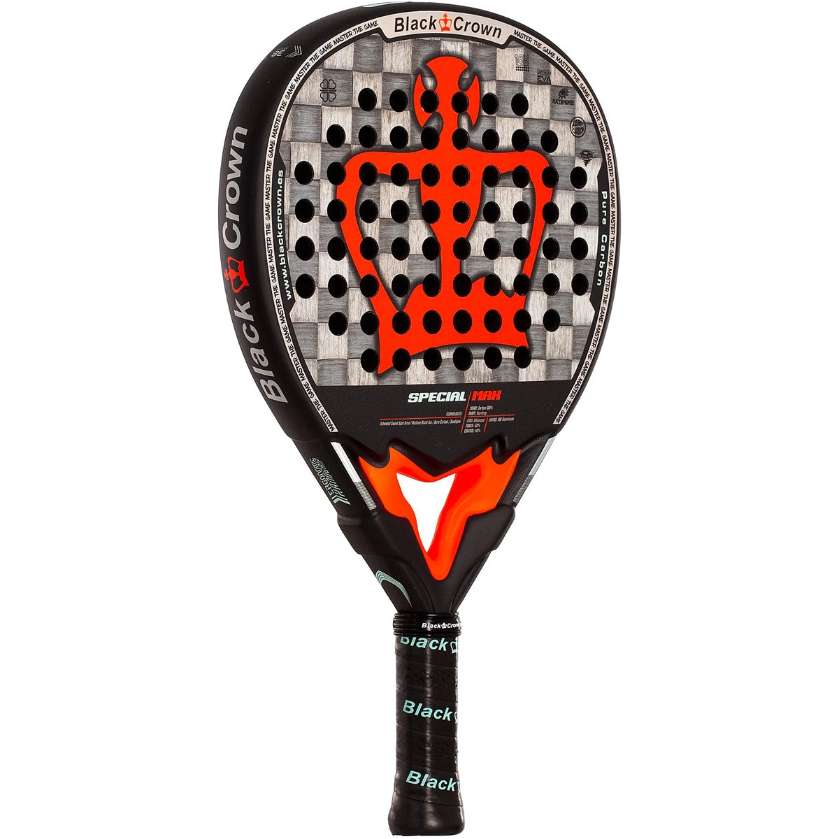 RAQUETA DE PÁDEL BLACK CROWN SPECIAL MAX