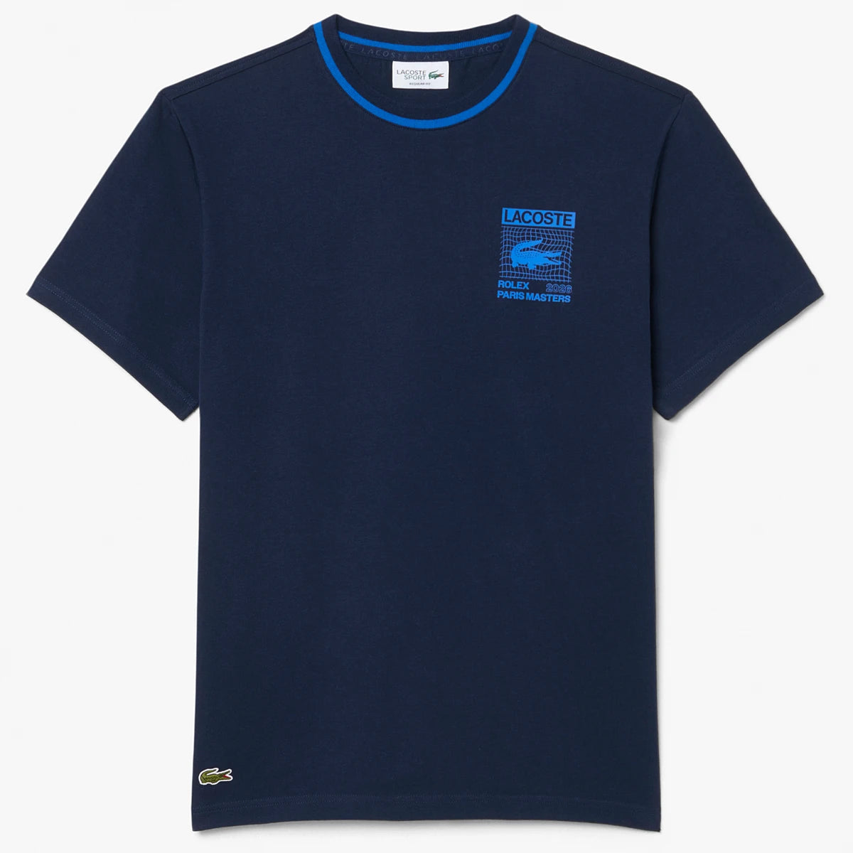 CAMISETA LACOSTE ROLEX PARIS MASTERS GRAPHIC