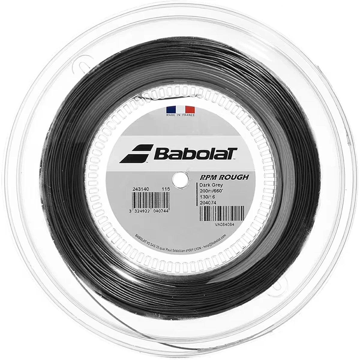 BOBINA BABOLAT RPM ROUGH (200 METROS)