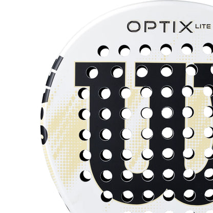 RAQUETA DE PÁDEL WILSON OPTIX V2 LITE WHITE