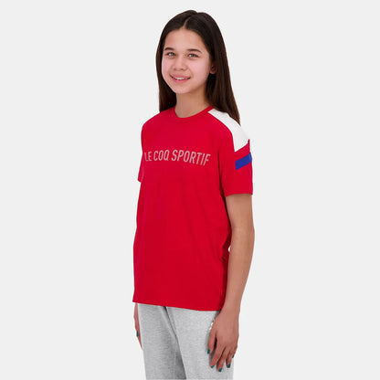 CAMISETA LE COQ SPORTIF JUNIOR TRICOLOR