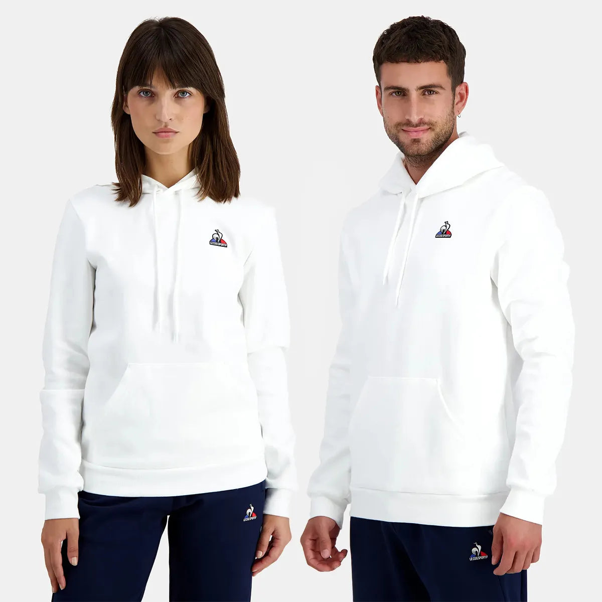SUDADERA LE COQ SPORTIF UNISEX CON CAPUCHA TEMPORADA 1