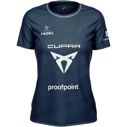 CAMISETA BULLPADEL MUJER PINATAR OFICIAL PTF 2025 D.BREA