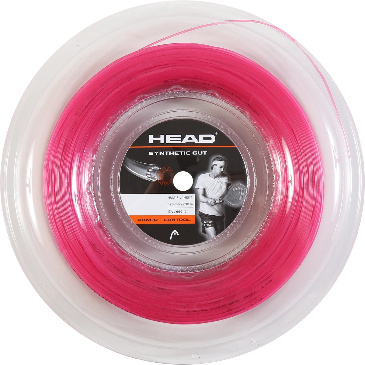BOBINA HEAD SYNTHETIC GUT (12 METROS)