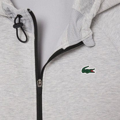 SUDADERA LACOSTE CORE PERFORMANCE CON CAPUCHA FZ MESH