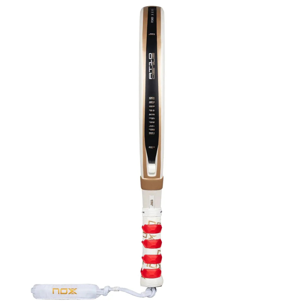 RAQUETA DE PÁDEL NOX AT10 GENIUS 12K ALUM XTREME BY AGUSTIN TAPIA 2026