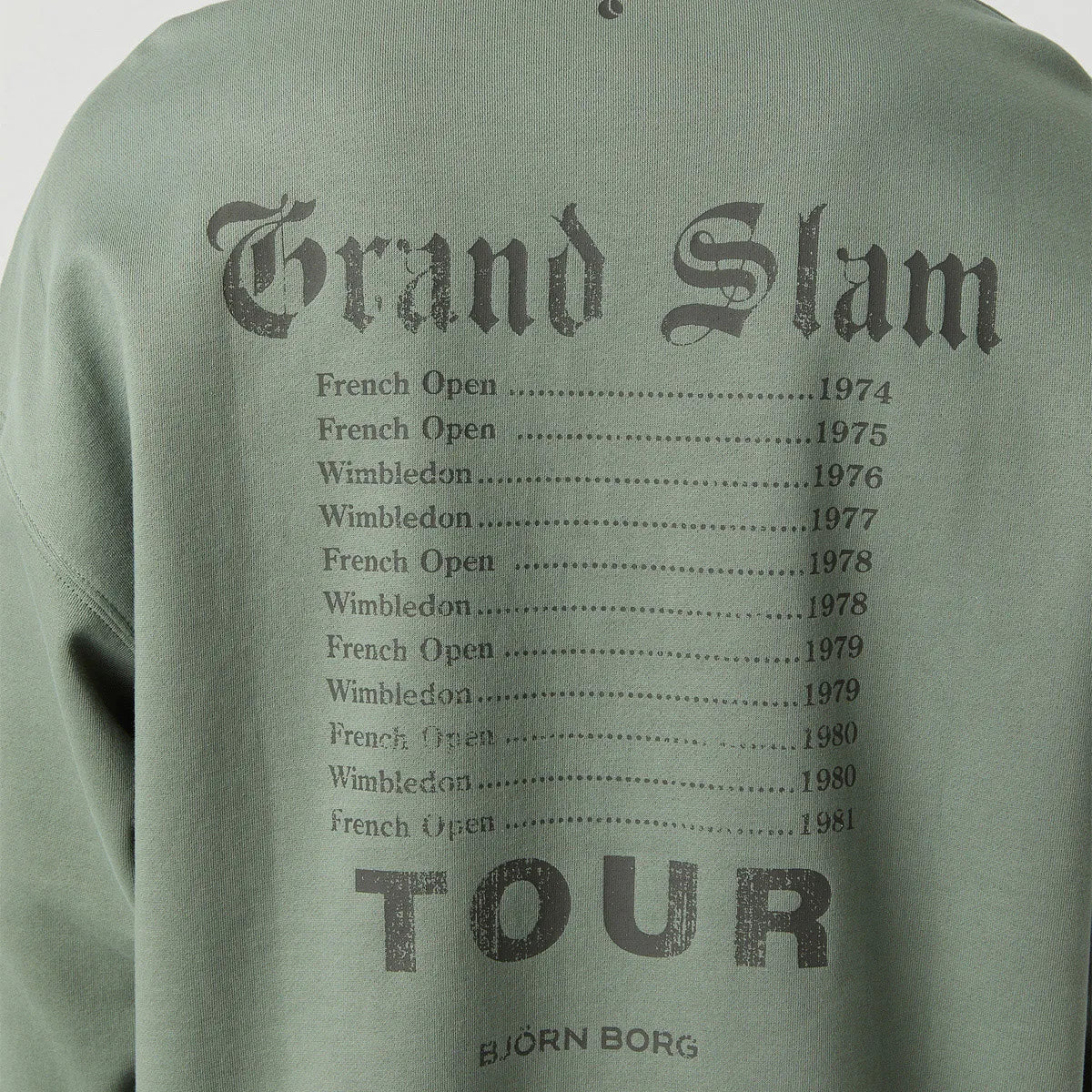 SUDADERA BJORN BORG TENNIS ACE OVERSIZED