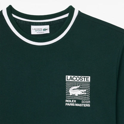 CAMISETA LACOSTE ROLEX PARIS MASTERS GRAPHIC
