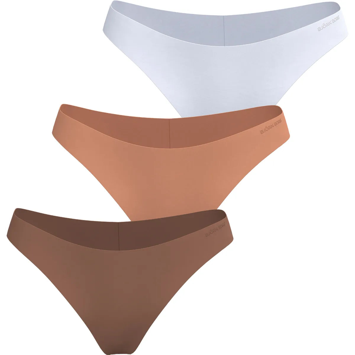 PACK DE 3 BRAGAS BJORN BORG MUJER INVISIBLE BRIEF