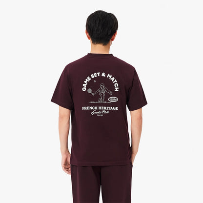 CAMISETA LACOSTE HERITAGE GRAPHIC