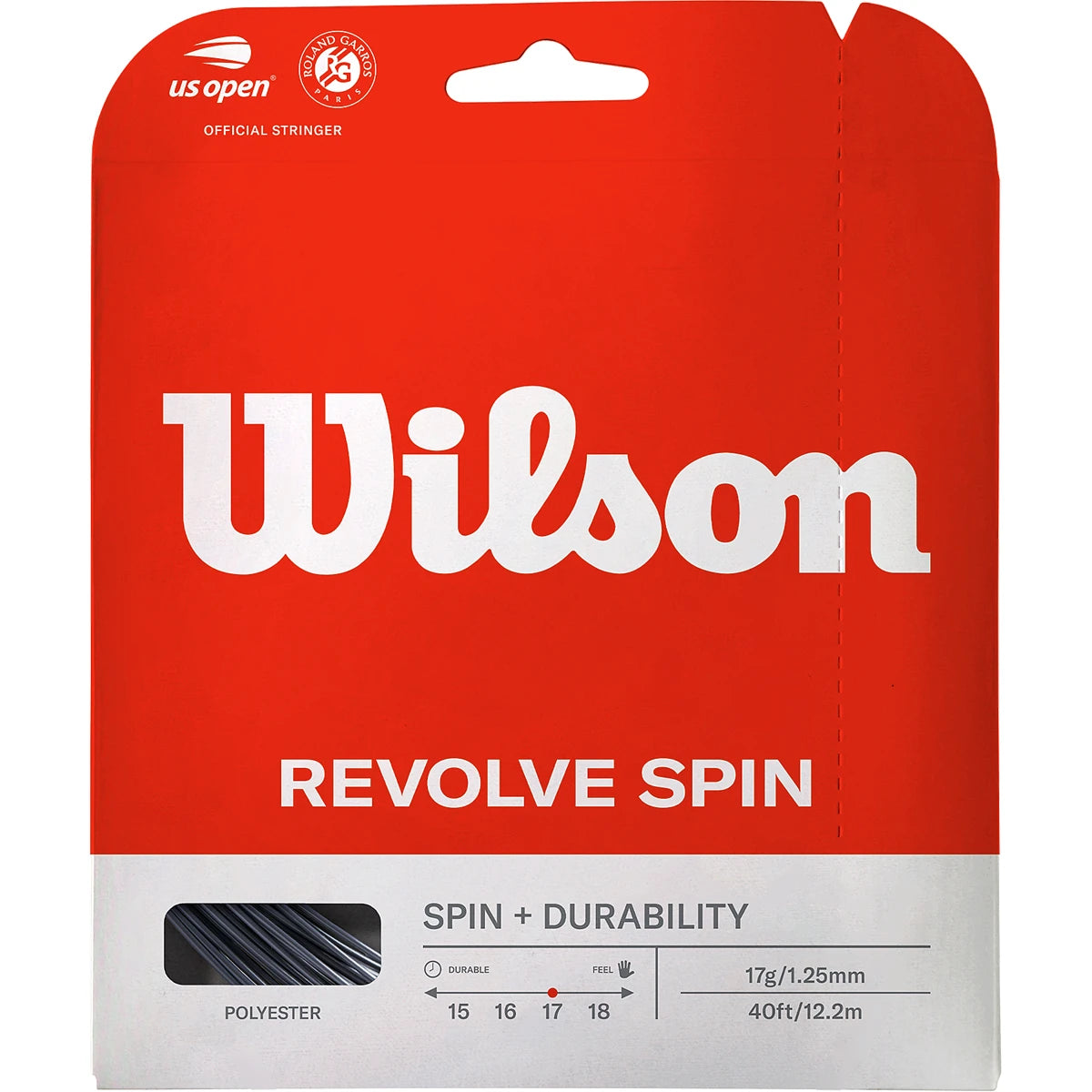 CORDAJE WILSON REVOLVE SPIN (12 METROS)