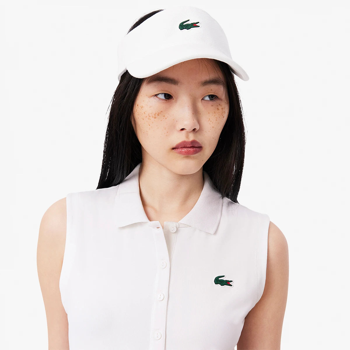 POLO LACOSTE MUJER CORE PERFORMANCE SIN MANGAS