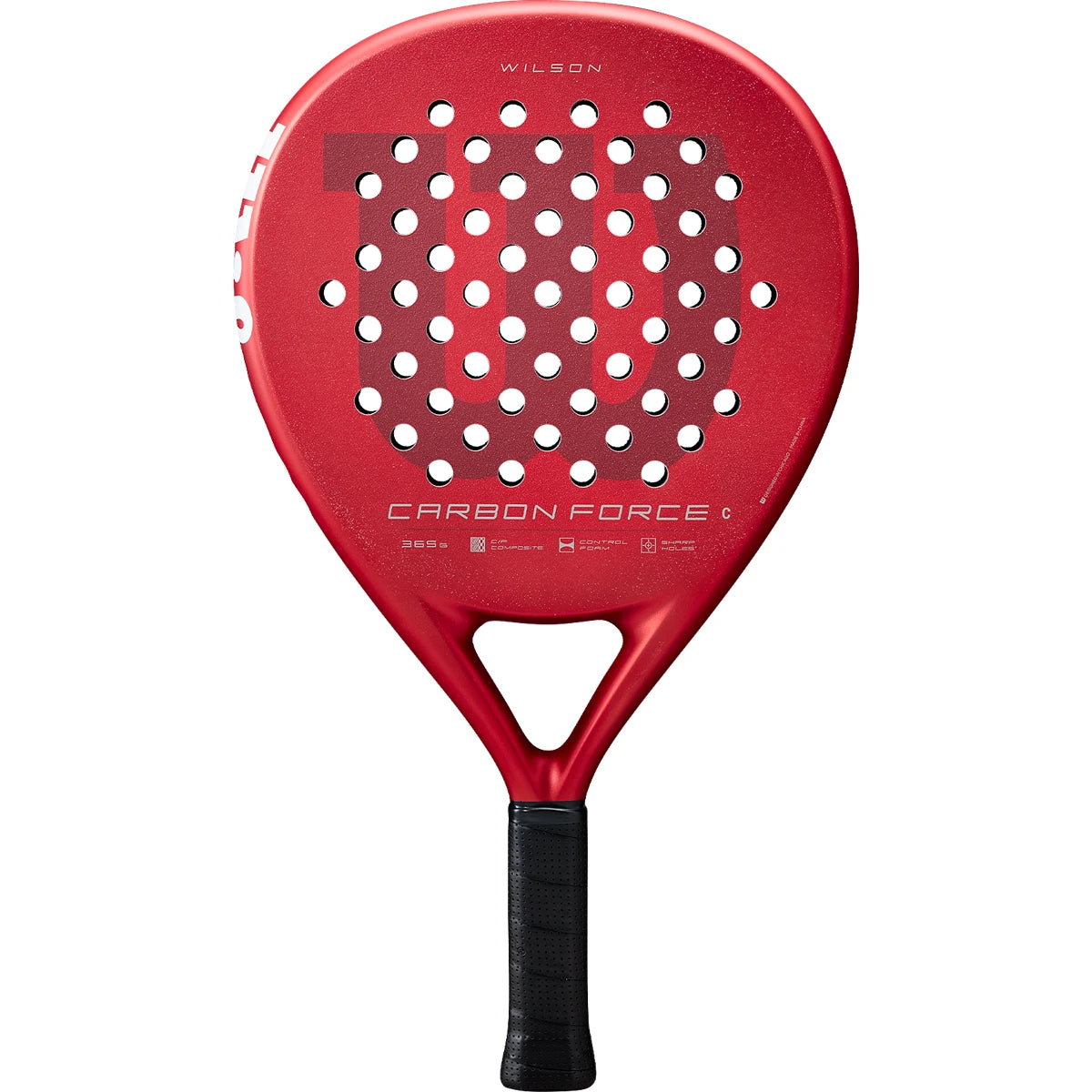 RAQUETA DE PÁDEL WILSON CARBON FORCE RED