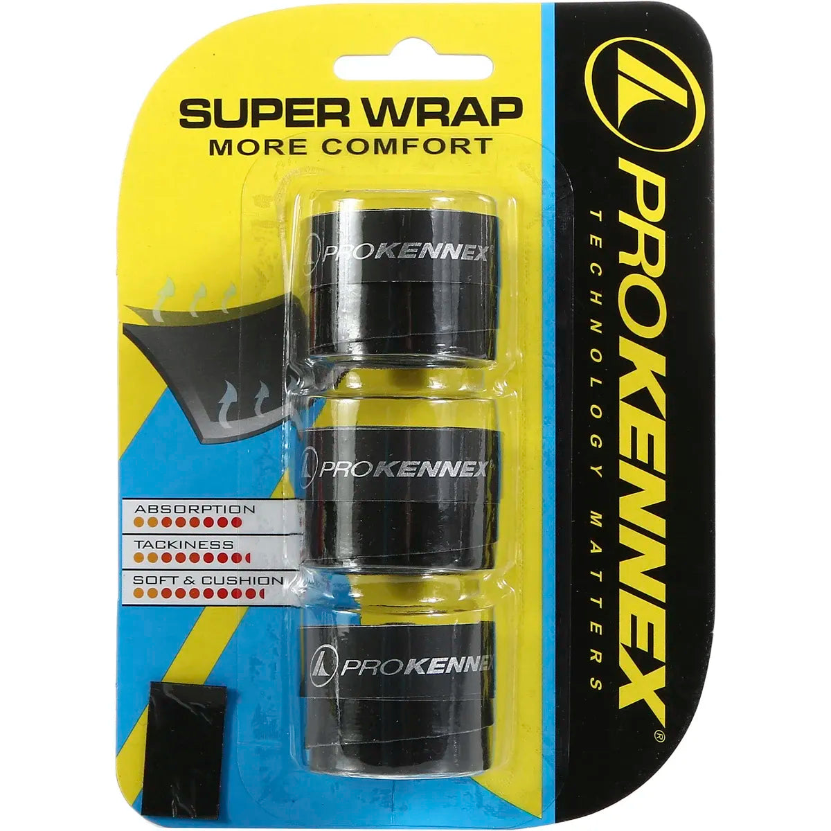 SOBREGRIPS PRO KENNEX SUPERWRAP x3
