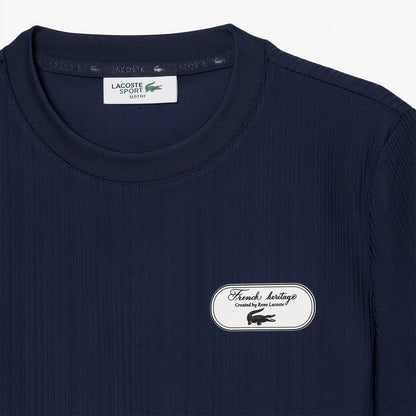 CAMISETA MUJER LACOSTE HERITAGE