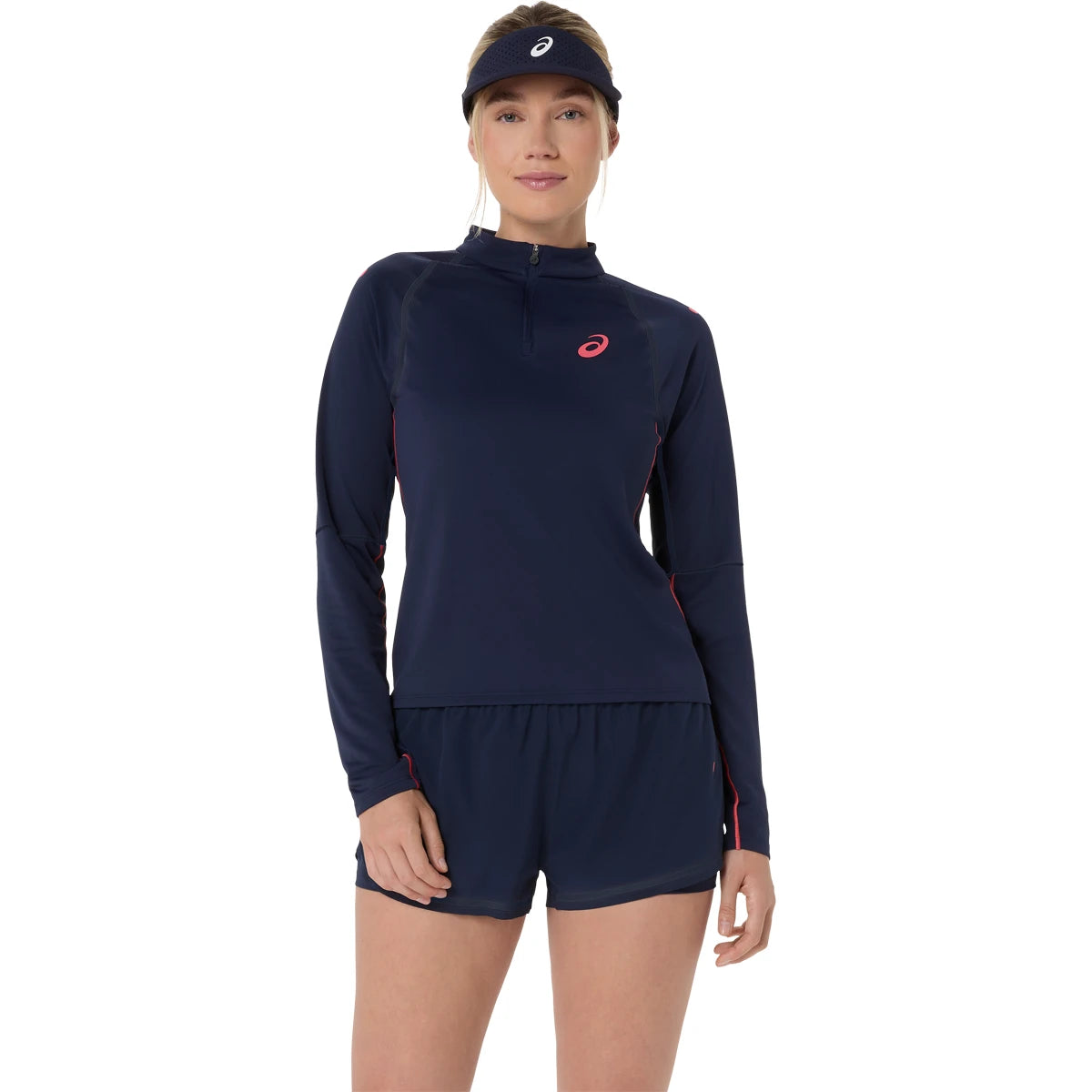 CAMISETA ASICS MUJER PARIS MANGA LARGA 1/2 CREMALLERA