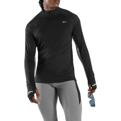 Camiseta de Manga Larga Reebook Id Long Sleeve Vector 1/4 Zip