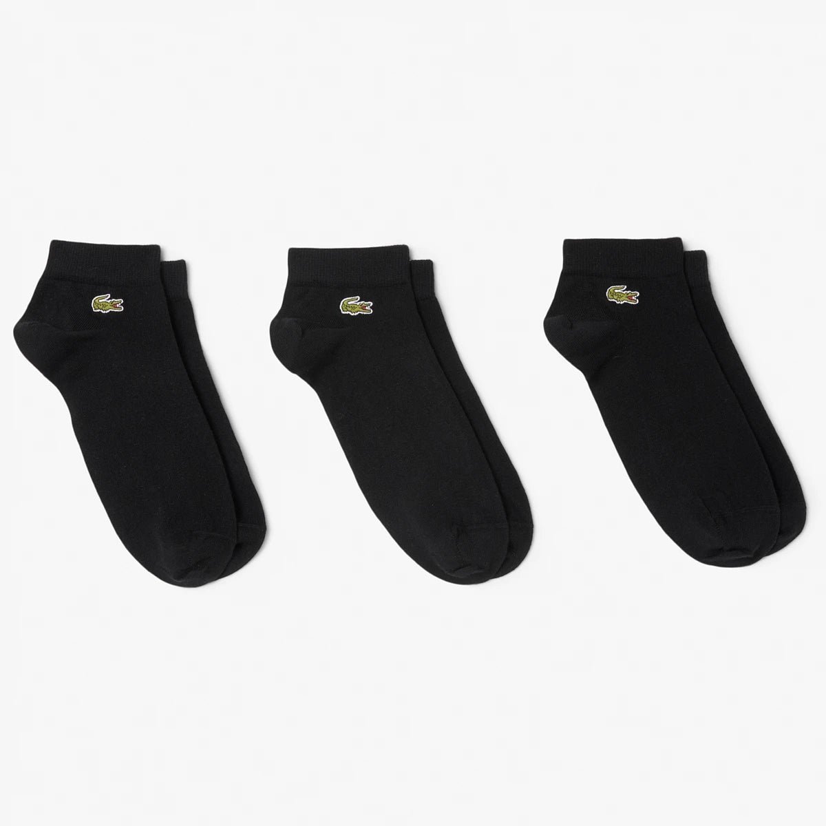 3 PARES DE CALCETINES LACOSTE PERFORMANCE LOW CUT