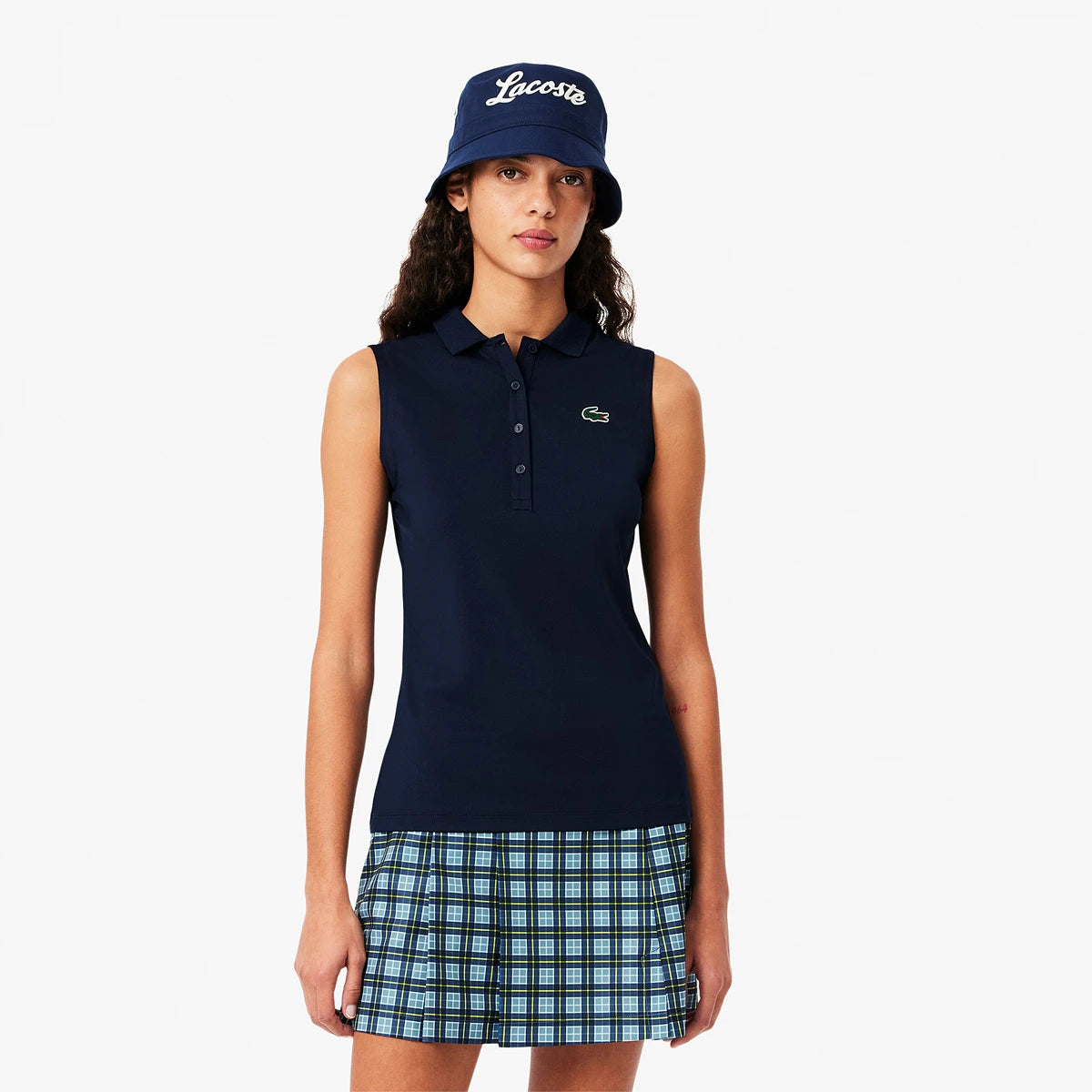 POLO LACOSTE MUJER CORE PERFORMANCE SIN MANGAS