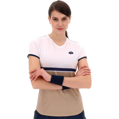CAMISETA LOTTO MUJER TECH V - D1