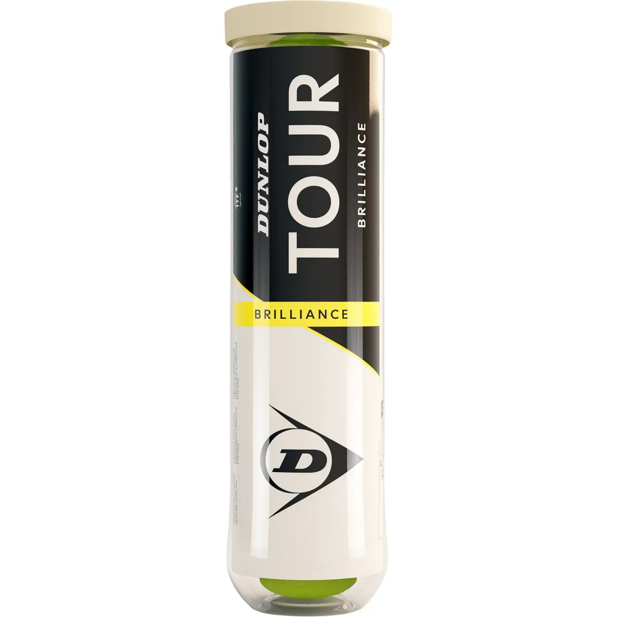 TUBO DE 4 PELOTAS DUNLOP TOUR BRILLANCE