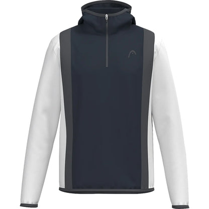 SUDADERA HEAD CLUB TECH 1/4 CREMALLERA CON CAPUCHA