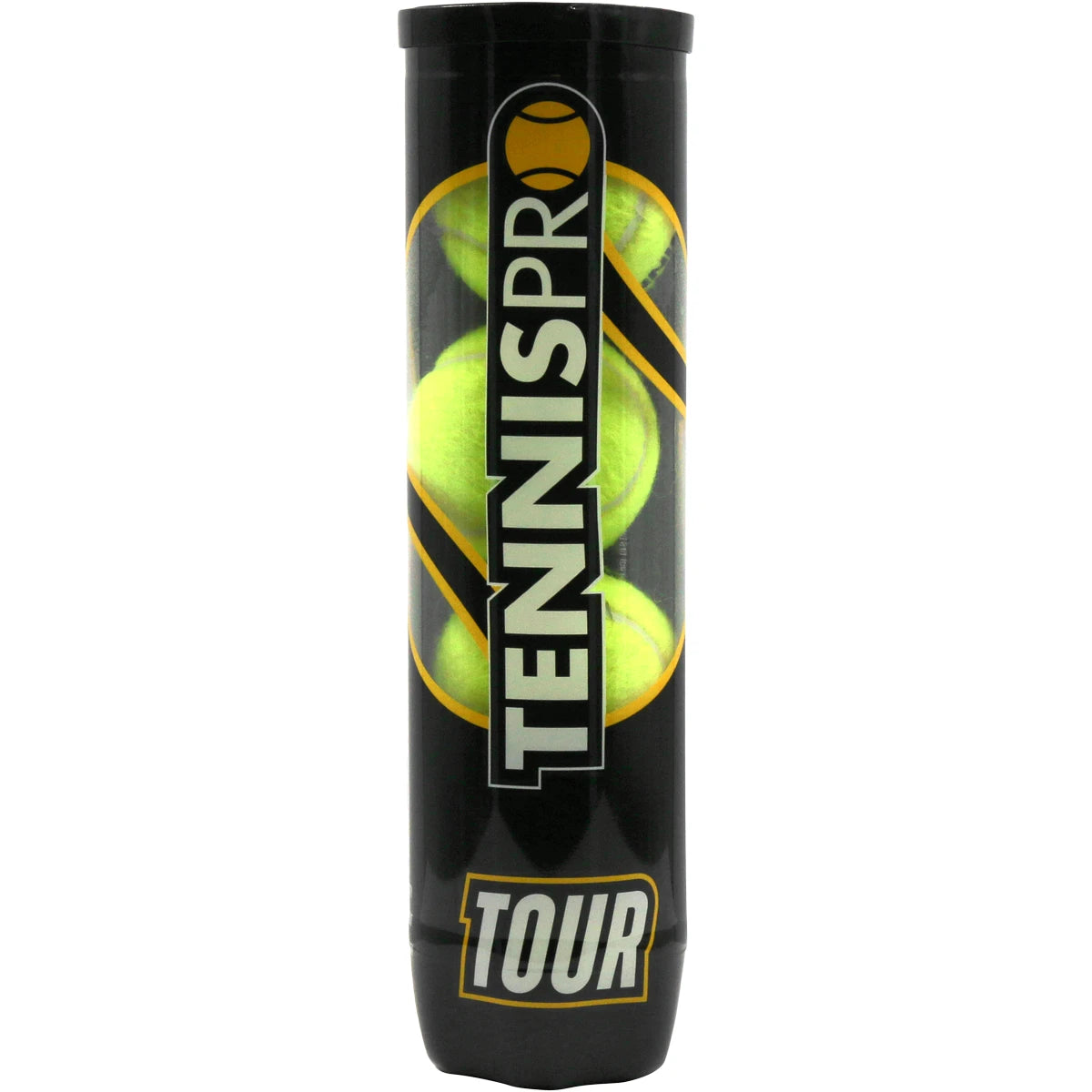 CAJA DE 18 TUBOS DE 4 PELOTAS DE TENIS TENNISPRO TOUR