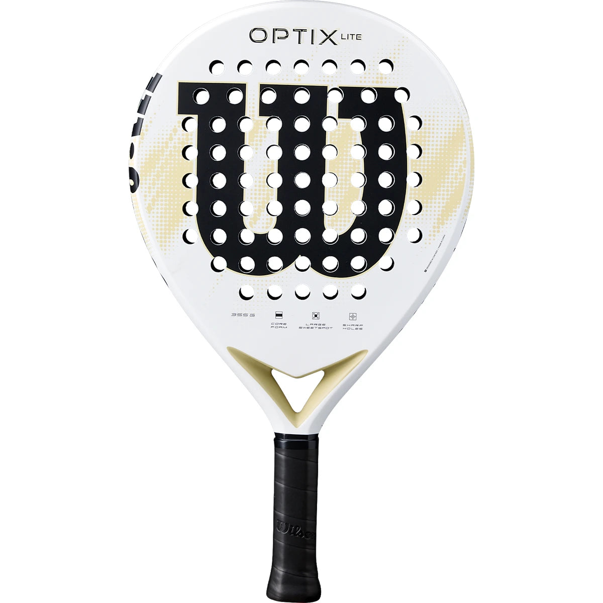 RAQUETA DE PÁDEL WILSON OPTIX V2 LITE WHITE