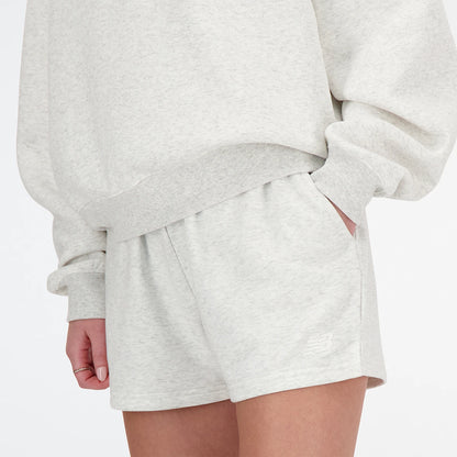 PANTALÓN CORTO NEW BALANCE MUJER FRENCH TERRY