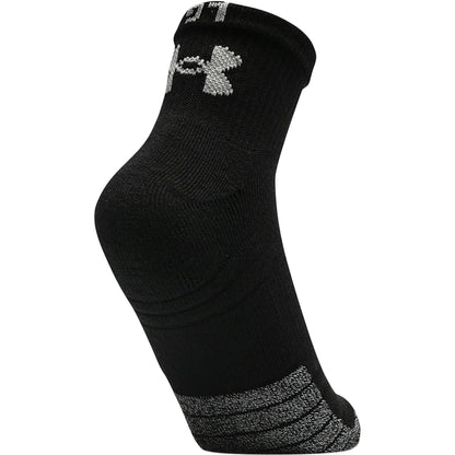 3 PARES DE CALCETINES UNDER ARMOUR HEATGEAR QUARTER (TOBILLO)