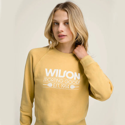 SUDADERA MUJER WILSON SIDELINE CREW