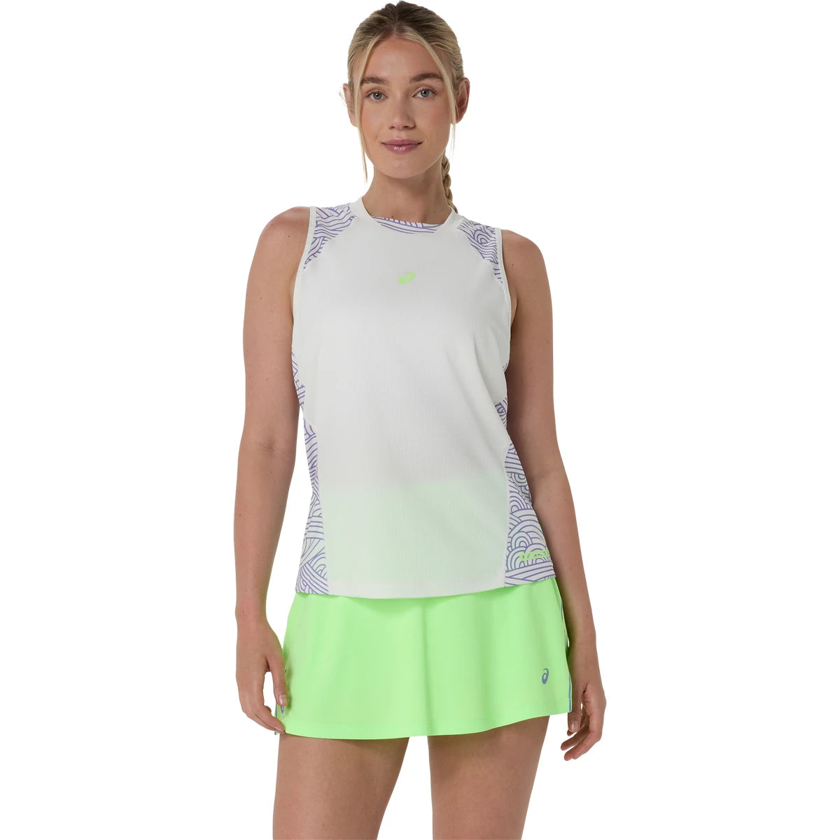 CAMISETA DE TIRANTES ASICS MUJER PÁDEL CORTO